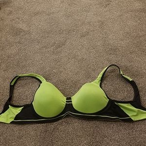 Lily of France green sports bra